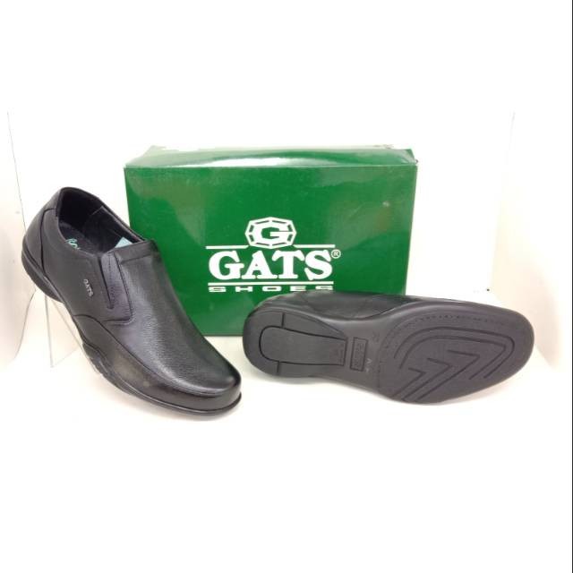 Sepatu  pantofel pria GATS GI 7221 hitam original by Gats