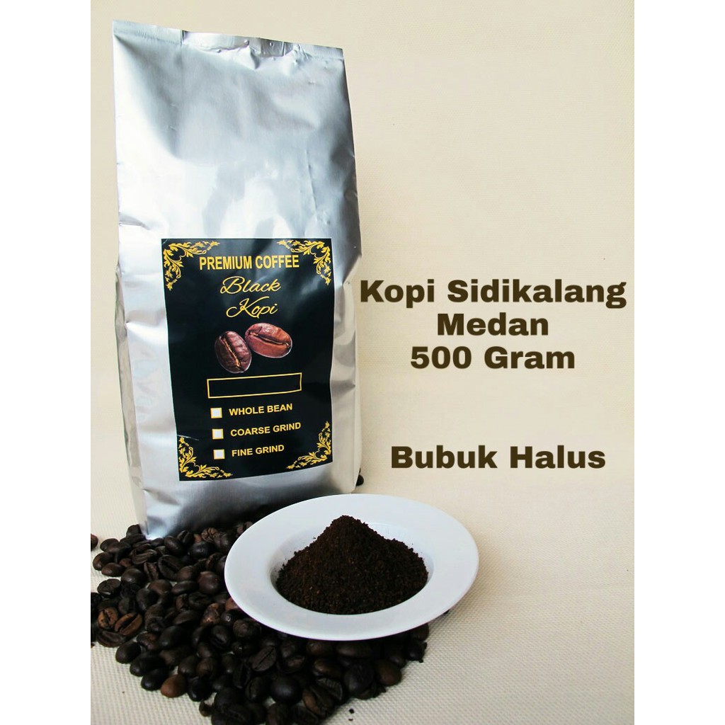 

KOPI ROBUSTA SIDIKALANG MEDAN 500 GRAM - KOPI SIDIKALANG - BUBUK HALUS