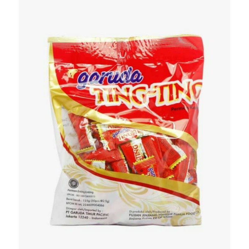 

Garuda Ting Ting 125gr Cemilan Renyah