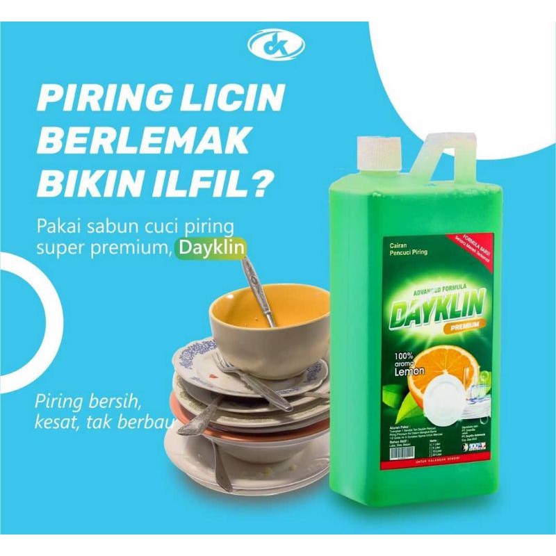 Sabun cair cuci piring dayklin