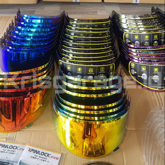 Visor mrc premium high quality silver blue purple gold redgold visor helm mrc