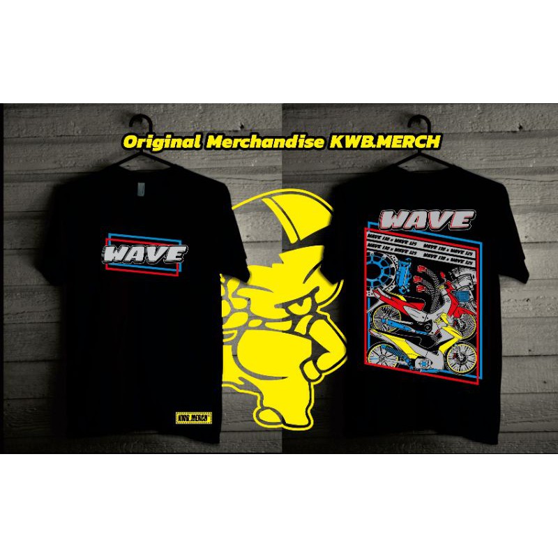 Baju wave tshirt wave thailand ukutan M L XL XXL