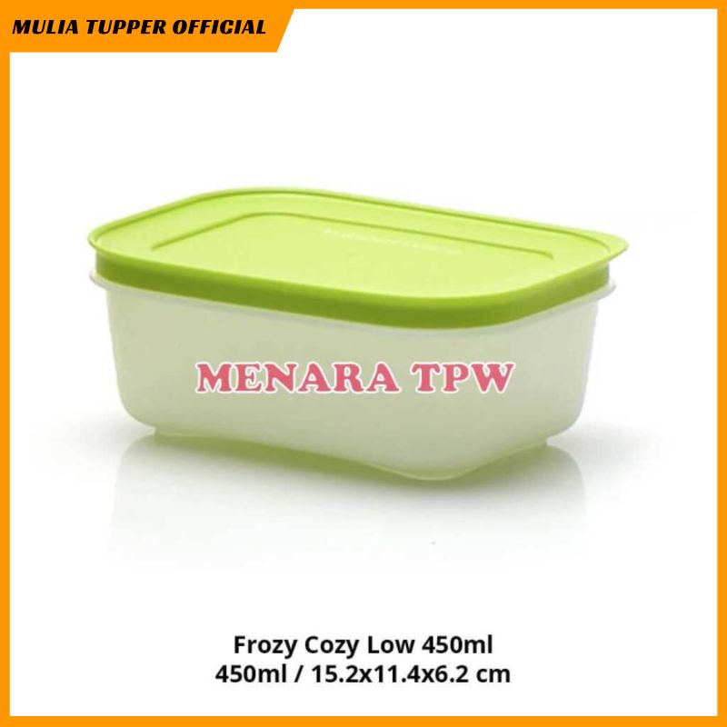 Baru Tupperware Frozy Cozy 1pc Low 450ml