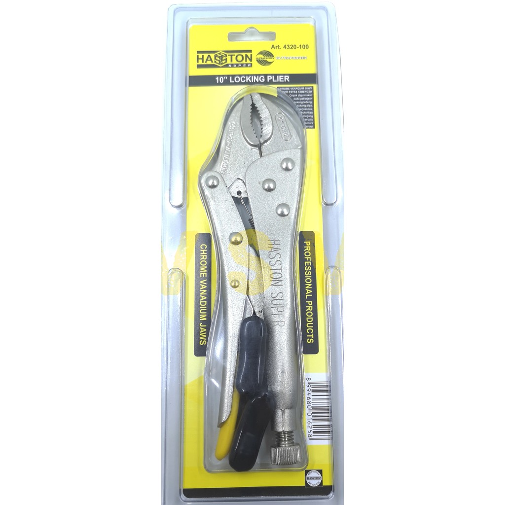 Hasston Locking plier 10&quot; 4320-100 / tang buaya 10&quot; / vise grip 10&quot;