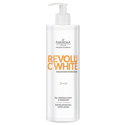 peeling Gel Glowing Farmona Revolu C White Exfoliating Gel 280ml