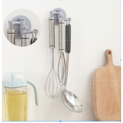 Gantungan Tempel Multifungsi 3in1 Hook Serbaguna Hiasan Dinding Hanger