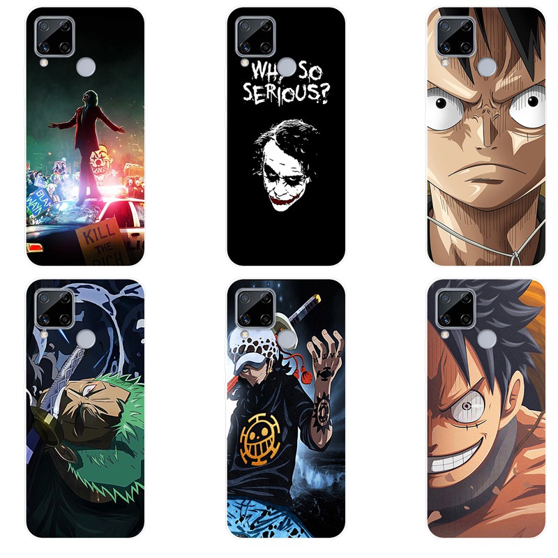 Untuk Realme C15 Case Anime Cartoon Painted For Realmec15 Soft Silicone Tpu Anti Jatuh Cover Shopee Indonesia