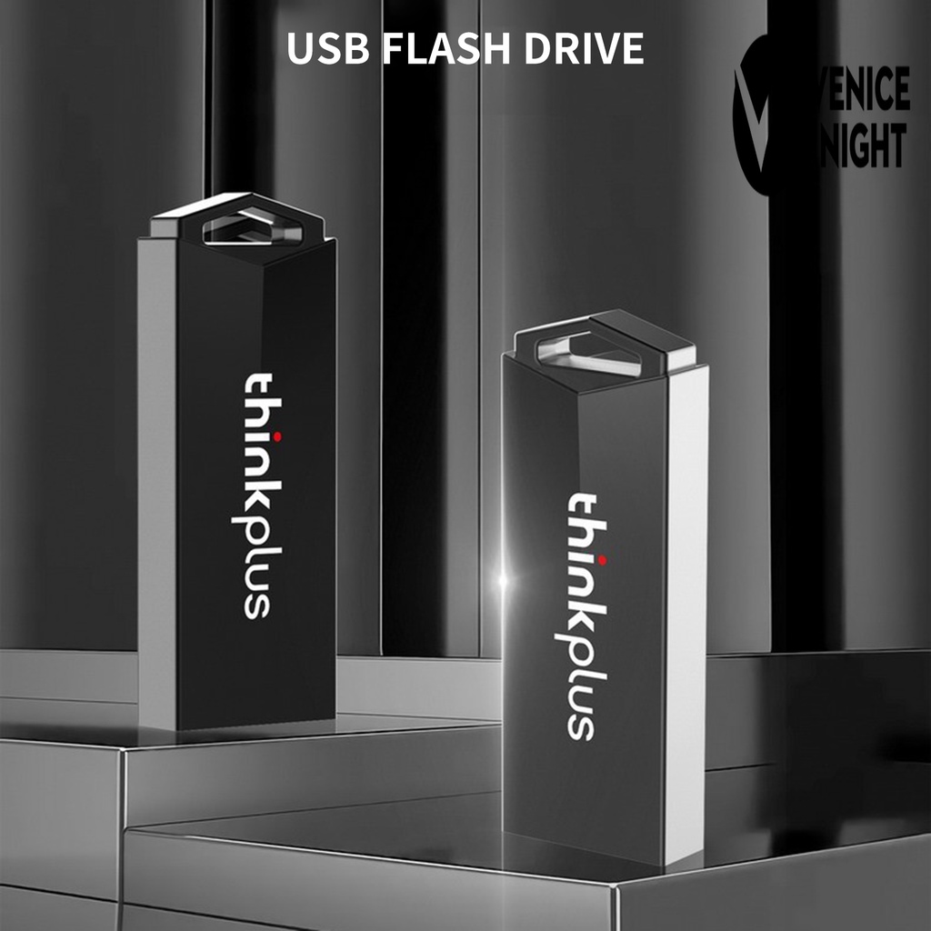 (SF) Lenovo MU234 Flashdisk USB 3.0 High Speed Kapasitas 16 / 32 / 64GB Bahan Metal Untuk Laptop