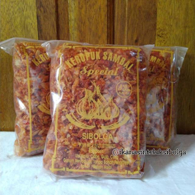 

500 gr keripik sibolga kerupuk sambal SPECIAL