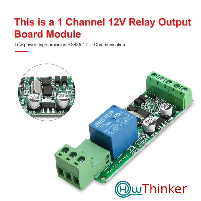 Modbus rtu реле