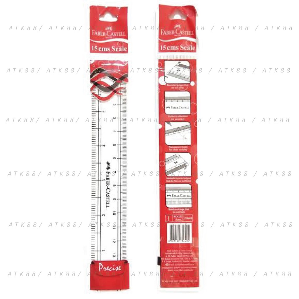 

Penggaris 15cm Faber Castel/ Ruler faber castel/ terlaris/ termurah