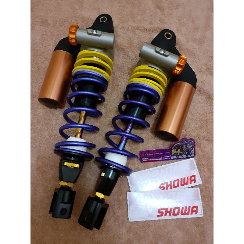 Shock Sok Showa Stell CNC Two Tone Size 335mm PCX Nmax