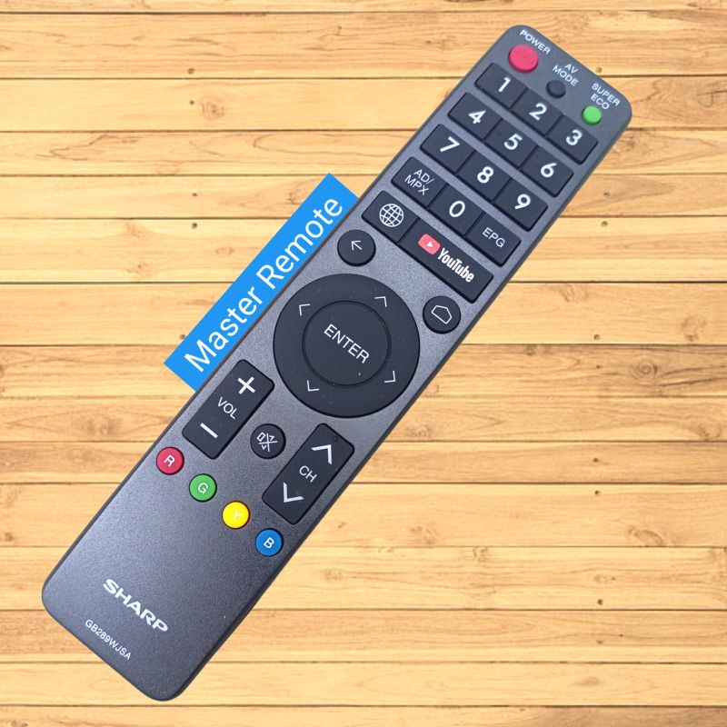 Remote Remot TV Sharp Led Smart Tv Android Original GB289WJSA