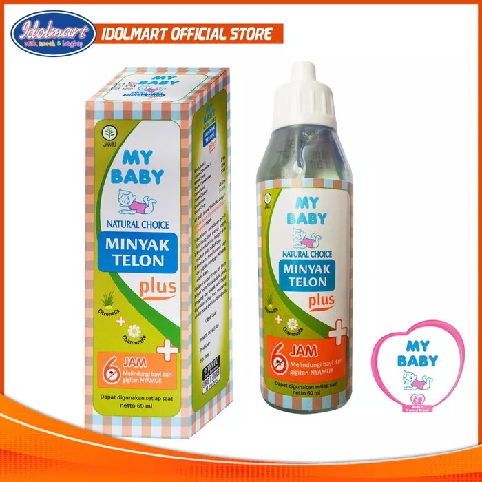 IDOLAKU My Baby Minyak Telon Plus 60ml dan 145ml