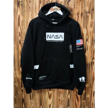 Sweater NASA Ape Hoodie Outerwear Nasa Pria [COD]