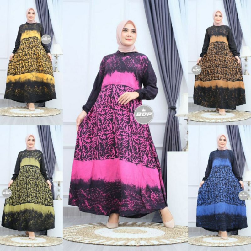 GAMIS RAYON PREMIUM/GAMIS RAYON CANDI MEKAR/GAMIS BUSUI/GAMIS TWI ORI