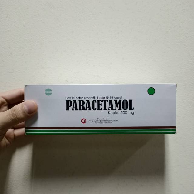 Paracetamol BOX IFI isi 100 KAPLET