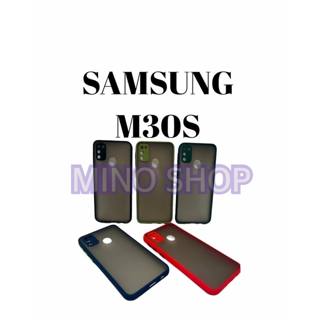 SOFTCASE SAMSUNG M30S - HARDCASE DOVE MYCHOICE PLUS PELINDUNG KAMERA - AERO CASE