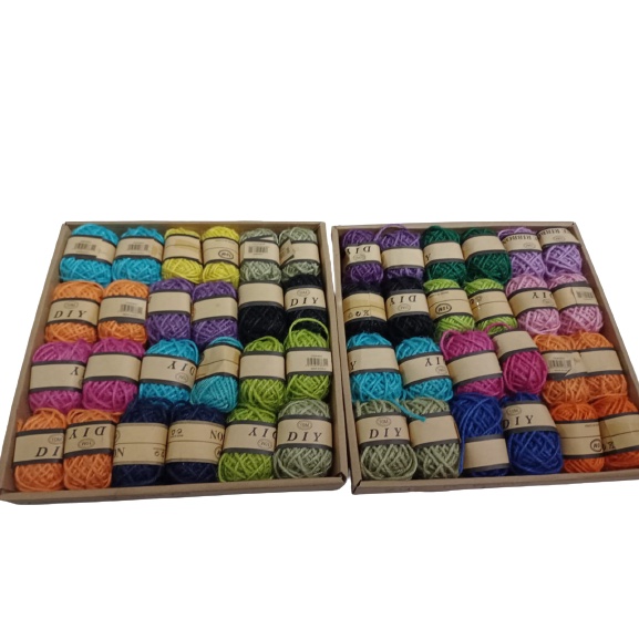 

Tali goni warna / tali rami / tali jerami / hemp rope isi 10m