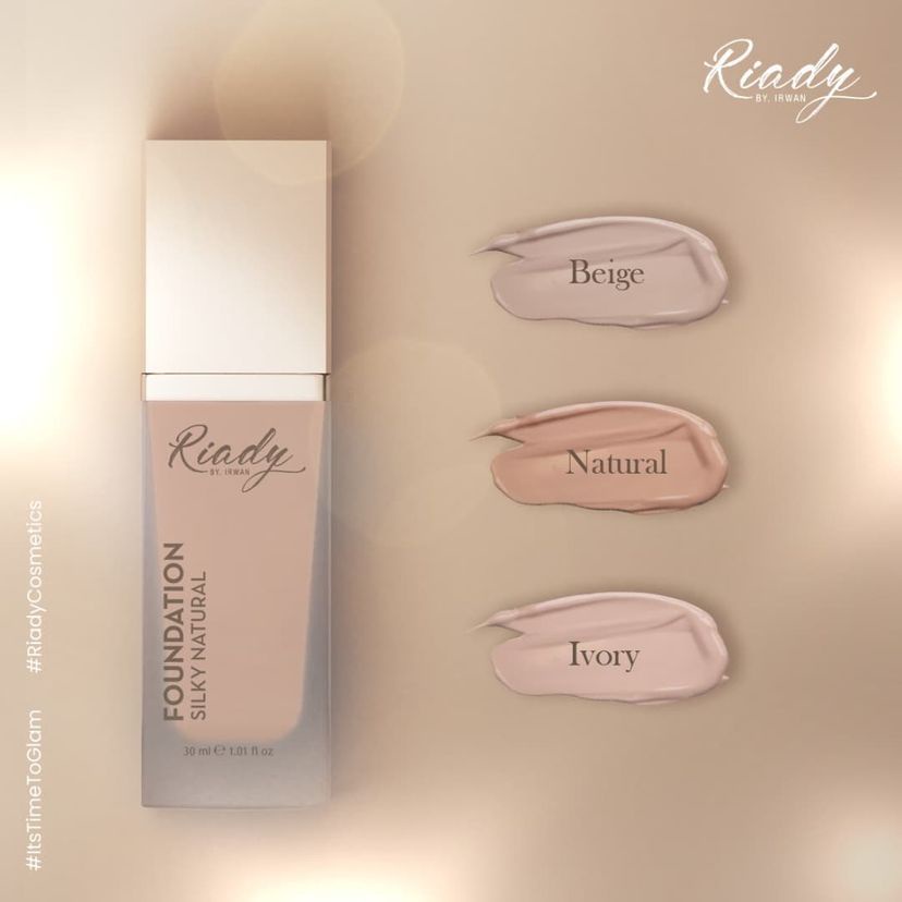 RIADY BY IRWAN Foundation Silky Liquid 30ml