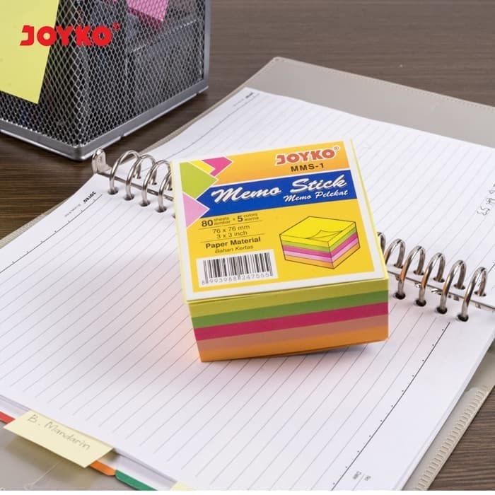 

Unik (1 Set) Joyko MMS-1 Memo Stick / Sticky Notes / Kertas Memo terbaik