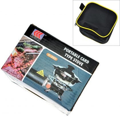 Kompor Mini Portable Card /portable card type stove/kompor camping