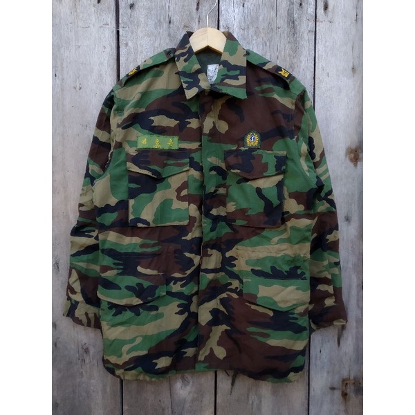 jaket army m65 camouflage second original