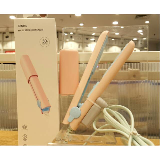miniso mini hair straightener