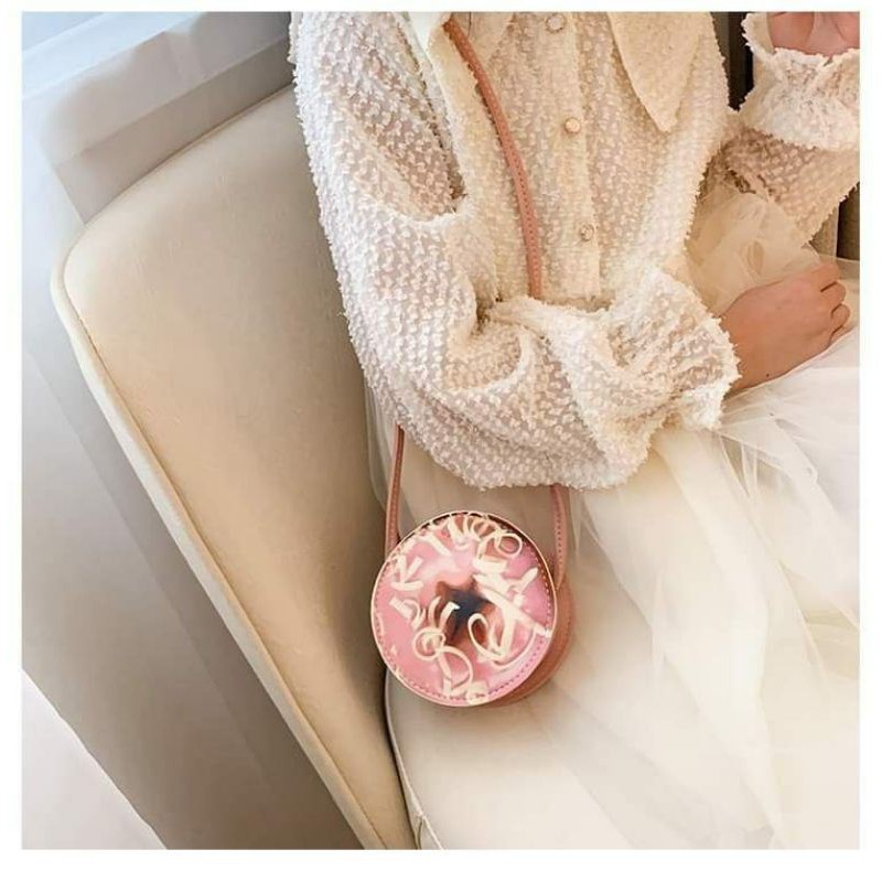 Tas selempang anak Perempuan Donat Import BAG860