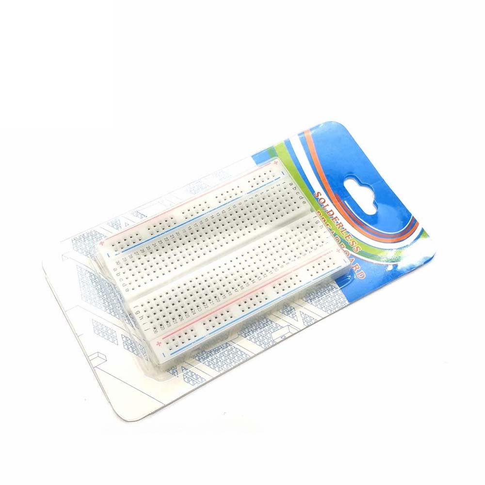 Agustina Bread Board Universal Mini Circuit Board Solderless 8.5 x 5.5cm Untuk PCB arduino