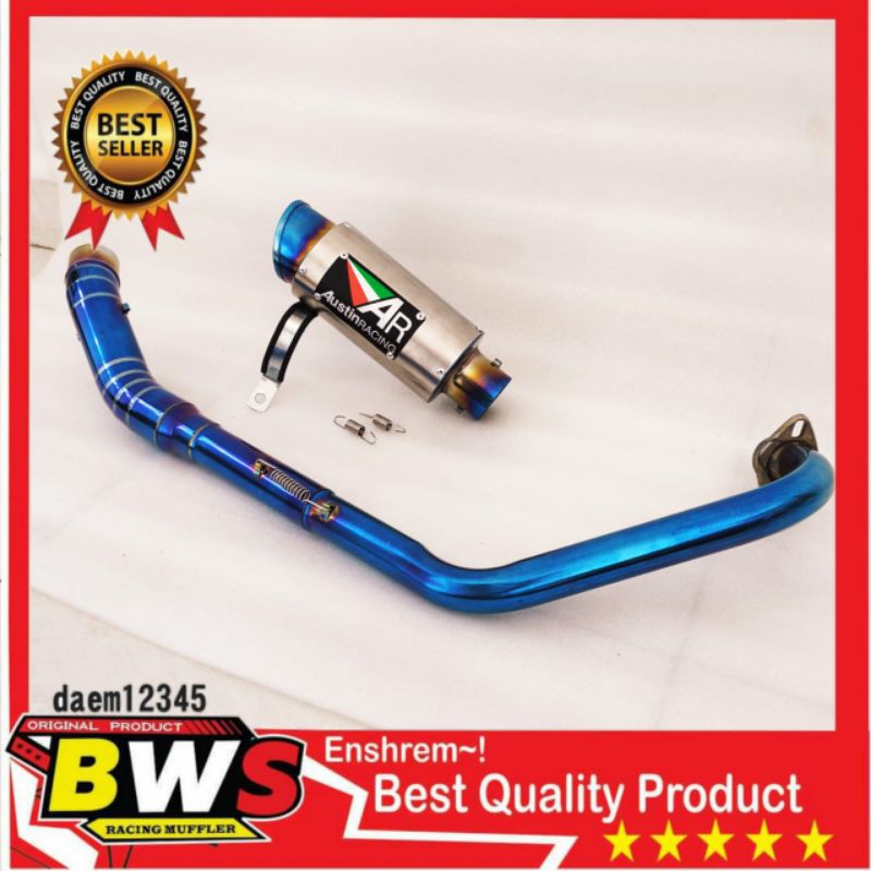 Knalpot Austin Racing Bluemoon CBR 150R old CB150R old