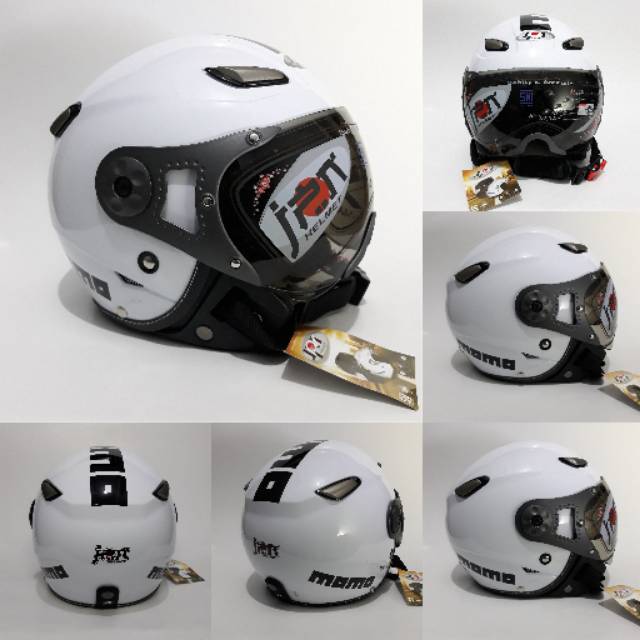 Helm Jpn Momo Pilot putih