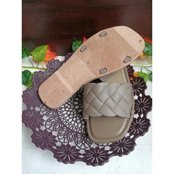 ( GISEL) Sandal BOLONI slop wanita/sandal fashion/sandal santai