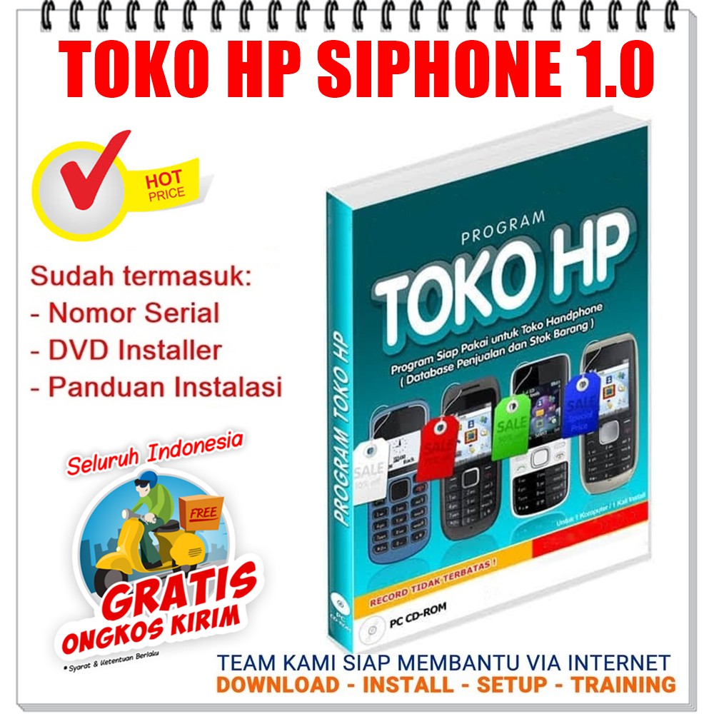 SOFTWARE PROGRAM TOKO HP SIPHONE 1.0