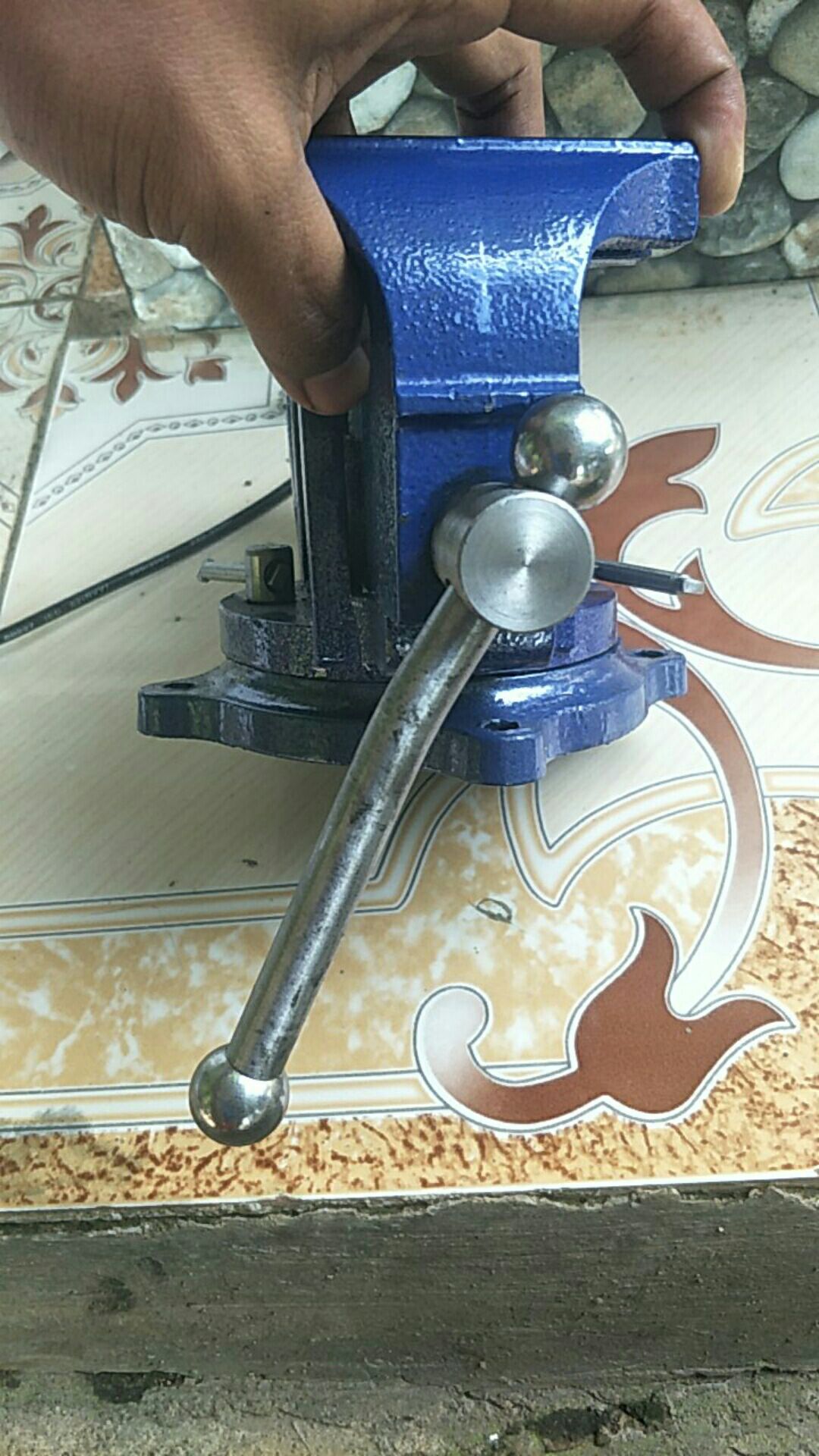 Catok Besi 4inch Paron Ragum 4 Inch Bench Vice 4 Dan 5 Inch 5 Bench Vise Ragum Putar Jepit