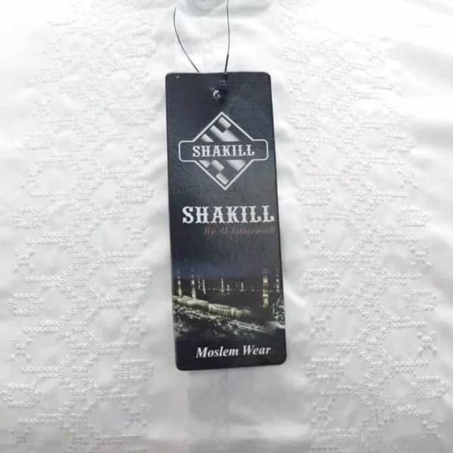 BAJU KOKO SHAKILL SEMI SUTRA  SENADA TANGAN PANJANG