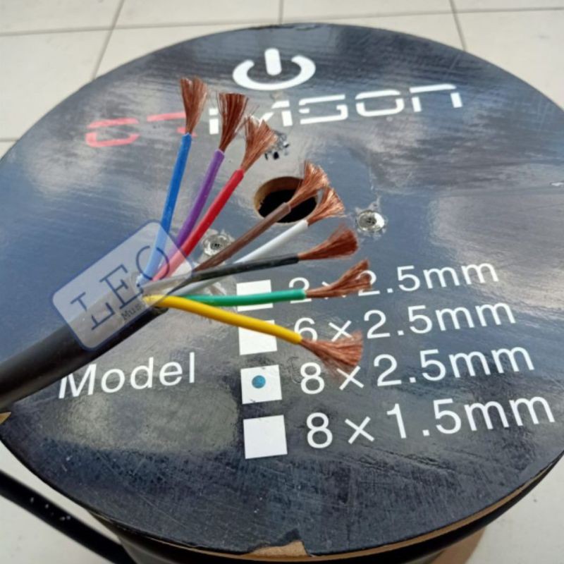 KABEL SPEAKER CRIMSON 8x2,5 PER METER SERABUT TEMBAGA CRIMSON 8x25