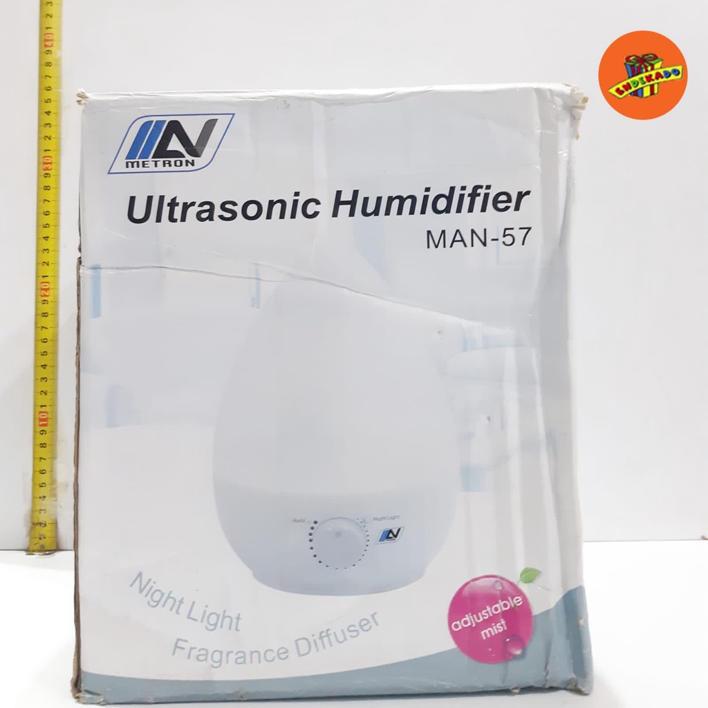 OBRAL!! METRON ULTRASONIC HUMIDIFIER - Cuci Gudang