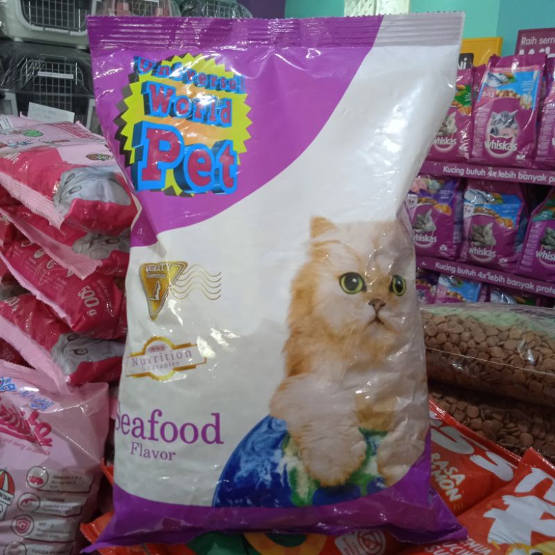 Makanan Kucing Universal Cat Seafood freshpack 1kg