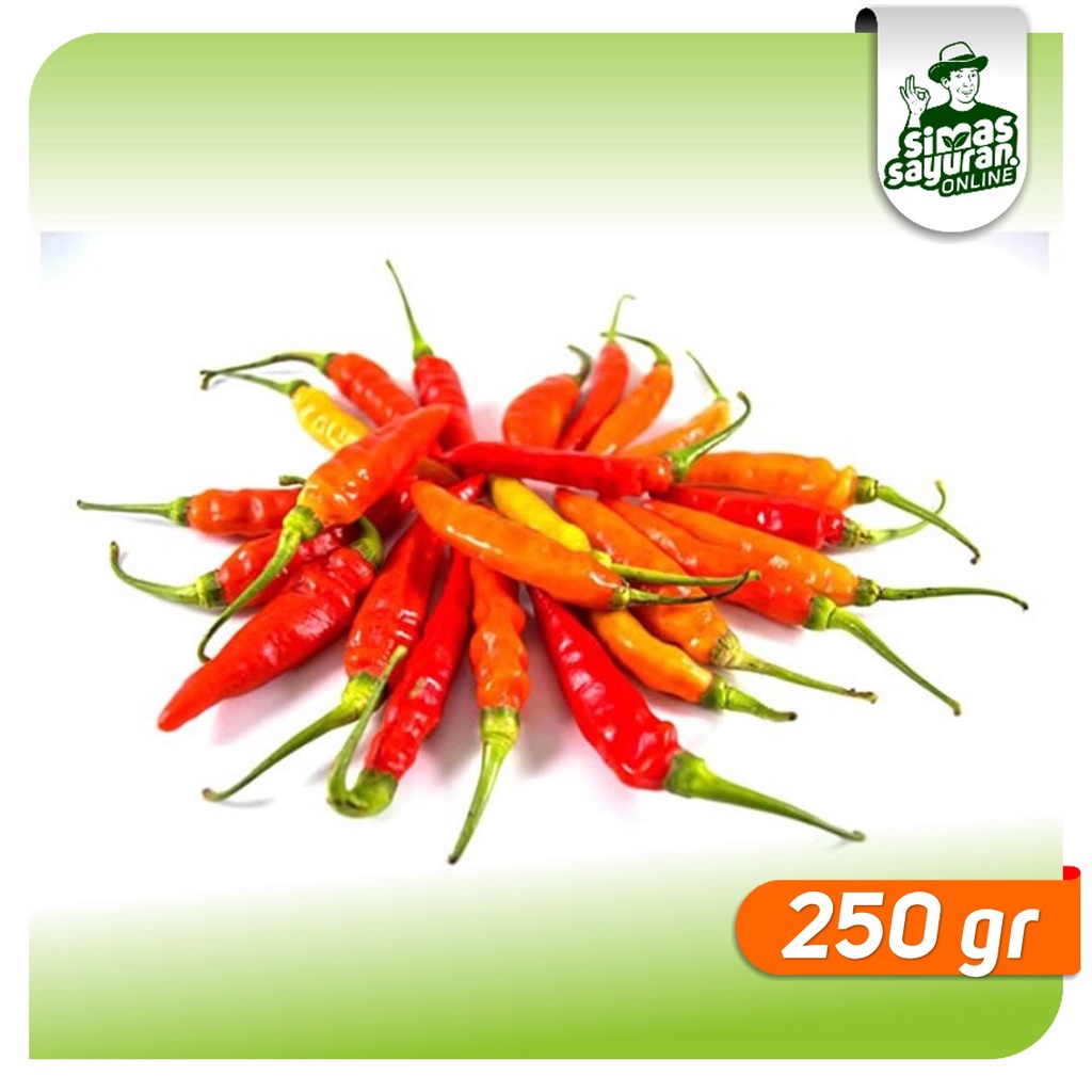 

Cabe Rawit Merah Cablak Setan - 250 gr