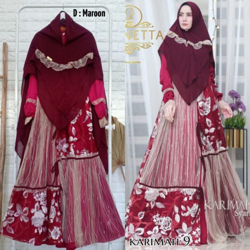 Gamis Syar'i KARIMAH 9 by Baenetta