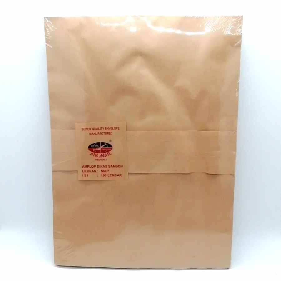 

Amplop Coklat Map Airmail