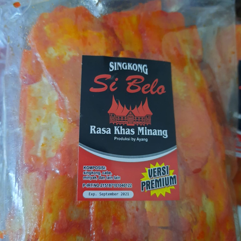 

Keripik Singkong Balado Pedas Manis Sibelo