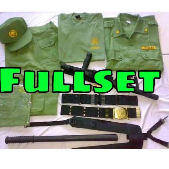 RPM Modern.. COD !! GROSIR BAJU SERAGAM PDL LINMAS HANSIP FULLSET LENGKAP KEAMANAN SETELAN DRILL PDH