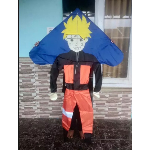 LAYANGAN NARUTO / LAYANGAN HIAS NARUTO / LAYANGAN KAIN NARUTO JUMBO