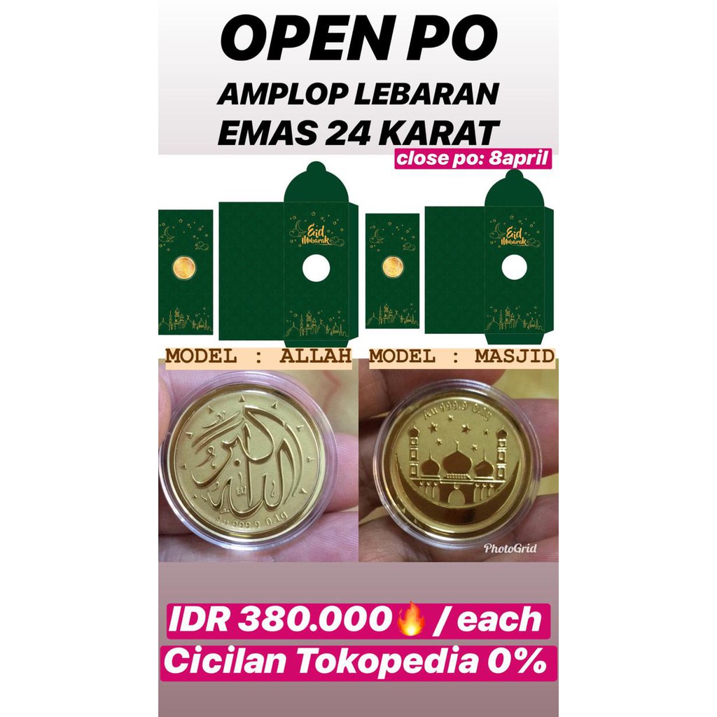 

Buruan Beli Amplop Lebaran Emas Gold 24 Karat