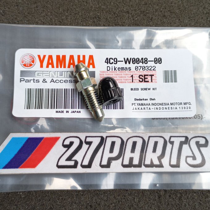 BAUT NOZEL NEPEL KALIPER YAMAHA RX KING ORIGINAL