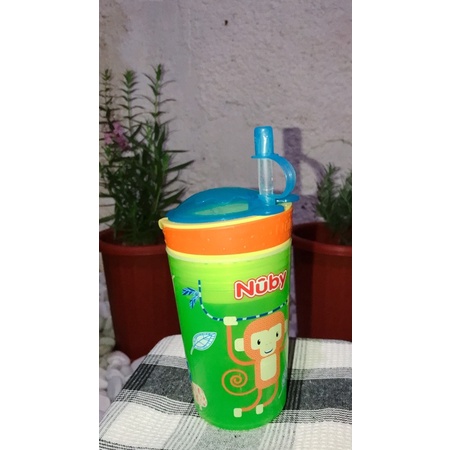 Preloved Nuby Snack n Sip Cup Botol