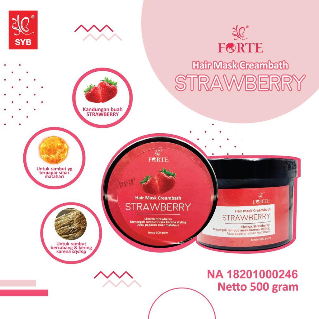 ☘️ CHAROZA ☘️ SYB Forte Hair Mask Creambath 500GR