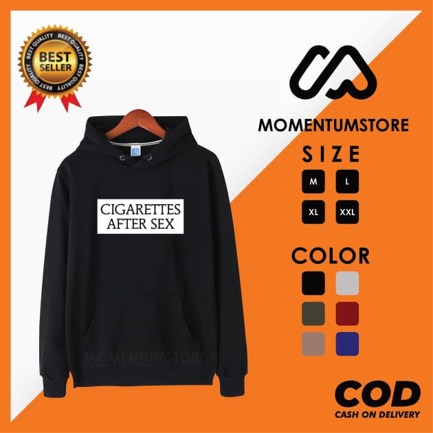 SWEATER HOODIE CIGARETTES AFTER SEX BLOCK PRIA WANITA TERLARIS HOODIE DISTRO MURAH PREMIUM TERLARIS